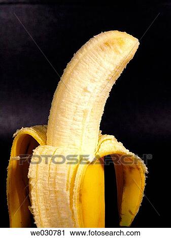 Banana on black background View Large Photo Image Stock Image - Banana on black background. Fotosearch