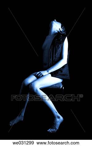 Stock Photo - barefoot, carnality, ardent. Fotosearch