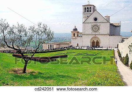 Basilica of Saint Francis. Assisi. Umbria, Italy View Large Photo Image Stock Image - Basilica of Saint Francis. Assisi. Umbria, Italy. Fotosearch
