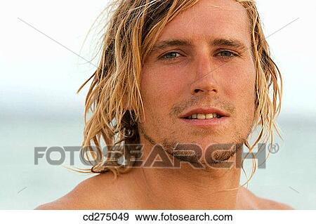 beach, blond, Close-up View Large Photo Image Stock Photo - beach, blond, Close-up. Fotosearch