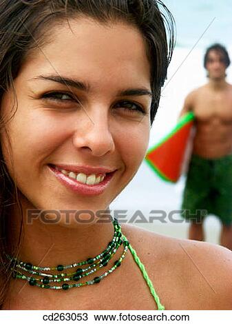 beach, board, brunette, Close-up, coast View Large Photo Image Stock Image - beach, board, brunette, Close-up, coast. Fotosearch