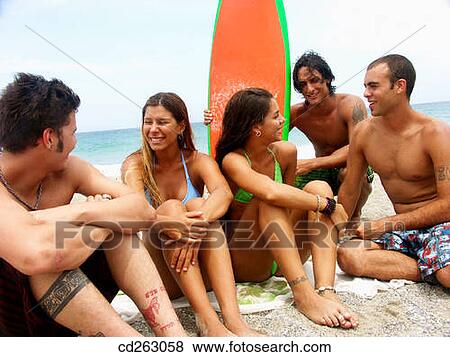 beach, boy, board, 20's View Large Photo Image Stock Photo - beach, boy, board, 20's. Fotosearch