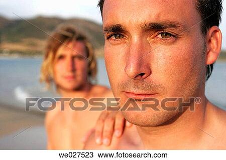beach, Close-up, black hair, 20's View Large Photo Image Stock Image - beach, Close-up, black hair, 20's. Fotosearch