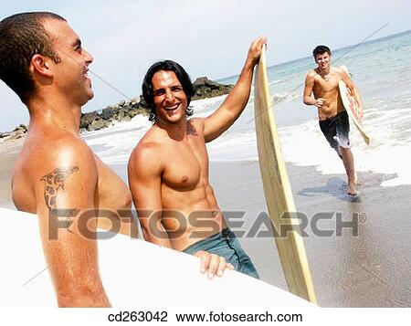 beach, coast, boy, board, 20's View Large Photo Image Stock Image - beach, coast, boy, board, 20's. Fotosearch