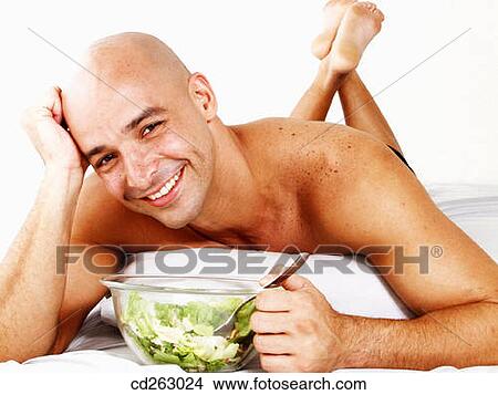 bed, bowl, contemporary, eating View Large Photo Image Picture - bed, bowl, contemporary, eating. Fotosearch