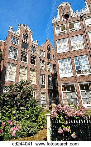 Begijnhof. Amsterdam. Netherlands View Large Photo Image Stock Image - Begijnhof. Amsterdam. Netherlands. Fotosearch