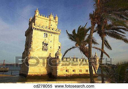 Bel? m Tower, Lisbon. Portugal View Large Photo Image Stock Photography - Bel? m Tower, Lisbon. Portugal. Fotosearch