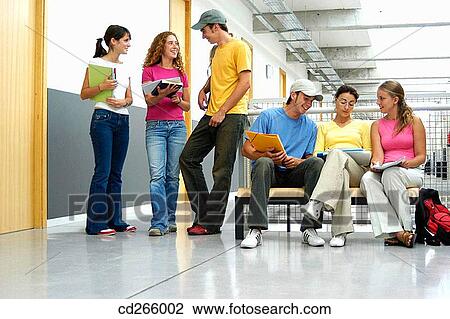 Stock Image - bench, boy, adolescence. Fotosearch