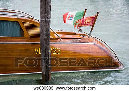 Boat with flags, Venice. Italy View Large Photo Image Stock Image - Boat with flags, Venice. Italy. Fotosearch