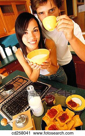 bowl, breakfast, at-home View Large Photo Image Stock Image - bowl, breakfast, at-home. Fotosearch