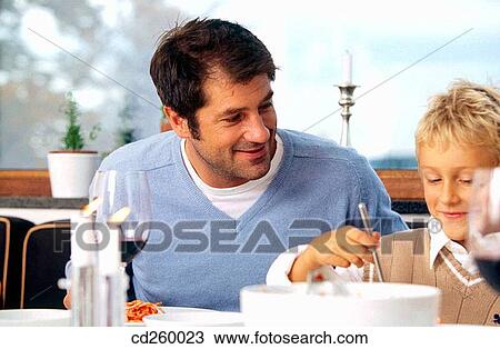 Stock Image - bowl, child, boy, at-home. Fotosearch