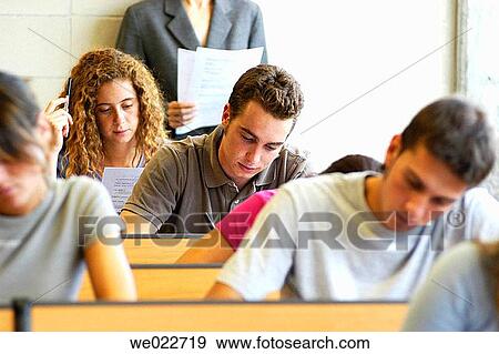 boy, college, classroom, adolescence View Large Photo Image Stock Photo - boy, college, classroom, adolescence. Fotosearch