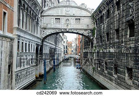 Bridge of Sighs, Rio delle Galeazze (aka Rio della Canonica). Venice. Veneto, Italy View Large Photo Image Stock Photo - Bridge of Sighs, Rio delle Galeazze (aka Rio della Canonica). Venice. Veneto, Italy. Fotosearch