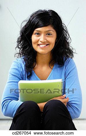 brunette, college, adolescence View Large Photo Image Picture - brunette, college, adolescence. Fotosearch