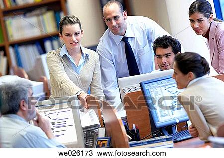 Stock Image - business, businessman, businesspeople, businesswoman. Fotosearch