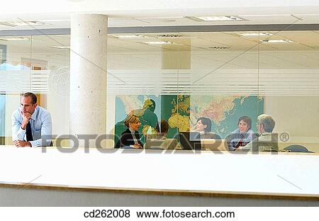 Stock Photo - business, businessman, businesspeople, businesswoman, colleague. Fotosearch