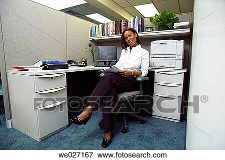 business, businesspeople, businesswoman, contemporary, cubicle View Large Photo Image Stock Photo - business, businesspeople, businesswoman, contemporary, cubicle. Fotosearch