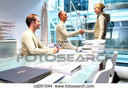 business, businesswoman, businesspeople, businessman, agreement View Large Photo Image Picture - business, businesswoman, businesspeople, businessman, agreement. Fotosearch