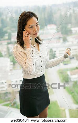business, calling, businesswoman, businesspeople, Asian View Large Photo Image Picture - business, calling, businesswoman, businesspeople, Asian. Fotosearch