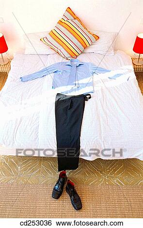 businessman, at-home, business, bedroom, bed, arrangement View Large Photo Image Stock Photograph - businessman, at-home, business, bedroom, bed, arrangement. Fotosearch