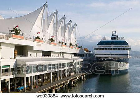 Canada Place convention center and cruise ship Terminal, Vancouver. British Columbia, Canada View Large Photo Image Picture - Canada Place convention center and cruise ship Terminal, Vancouver. British Columbia, Canada. Fotosearch