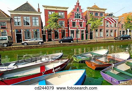 Canal, Verdronkenoord. Alkmaar. Netherlands View Large Photo Image Stock Photo - Canal, Verdronkenoord. Alkmaar. Netherlands. Fotosearch
