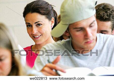 cap, college, classroom, adolescence View Large Photo Image Stock Image - cap, college, classroom, adolescence. Fotosearch