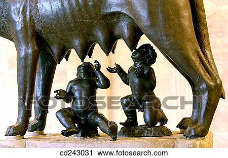 Capitoline Wolf in the Hall of the She-wolf, Palazzo dei Conservatori, Capitoline Museum. Rome. Italy View Large Photo Image Stock Image - Capitoline Wolf in the Hall of the She-wolf, Palazzo dei Conservatori, Capitoline Museum. Rome. Italy. Fotosearch