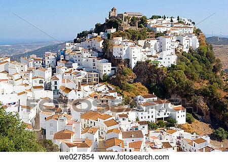 Casares. Costa del Sol, Mßlaga province. Andalusia, Spain View Large Photo Image Picture - Casares. Costa del Sol, Mßlaga province. Andalusia, Spain. Fotosearch