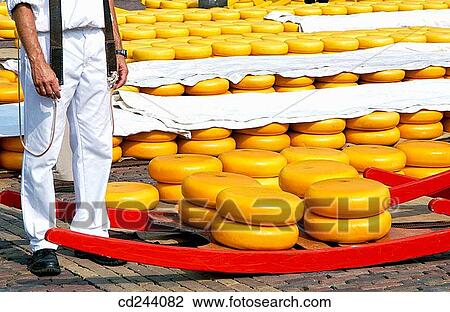 Cheese market, De Waag. Alkmaar. Netherlands View Large Photo Image Stock Image - Cheese market, De Waag. Alkmaar. Netherlands. Fotosearch