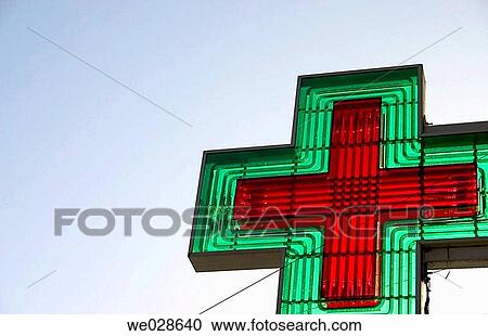 Chemist's shop, Close-up, concept, cross, day View Large Photo Image Stock Image - Chemist's shop, Close-up, concept, cross, day. Fotosearch