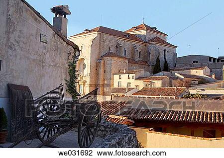 Stock Image - Church of the Assumption, Chinch? n. Madrid, Spain. Fotosearch