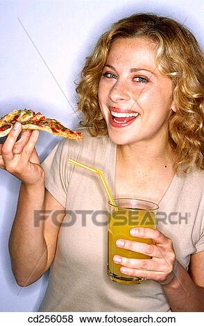 Stock Photo - cold drink, contemporary, Facial expression. Fotosearch