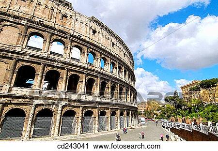 Colosseum. Rome. Italy View Large Photo Image Stock Image - Colosseum. Rome. Italy. Fotosearch
