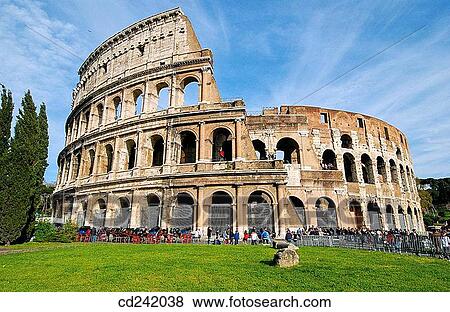Colosseum. Rome. Italy View Large Photo Image Stock Photo - Colosseum. Rome. Italy. Fotosearch