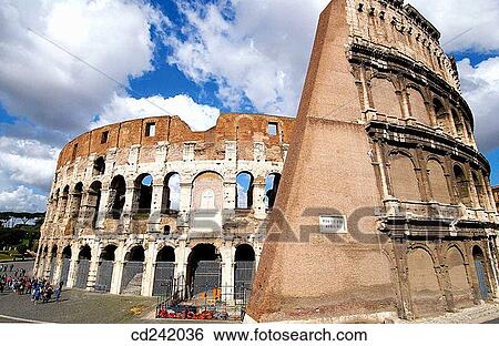 Colosseum. Rome. Italy View Large Photo Image Stock Photograph - Colosseum. Rome. Italy. Fotosearch