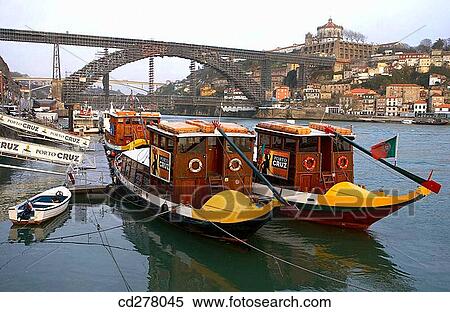 Dom Luis I Bridge over Douro river, Vila Nova de Gaia. Porto. Portugal View Large Photo Image Stock Photography - Dom Luis I Bridge over Douro river, Vila Nova de Gaia. Porto. Portugal. Fotosearch