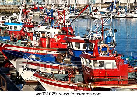 Dßrsena de La Marina, La Coru±a. Galicia, Spain View Large Photo Image Stock Photo - Dßrsena de La Marina, La Coru±a. Galicia, Spain. Fotosearch