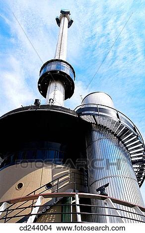 Euromast. Rotterdam. Netherlands View Large Photo Image Picture - Euromast. Rotterdam. Netherlands. Fotosearch