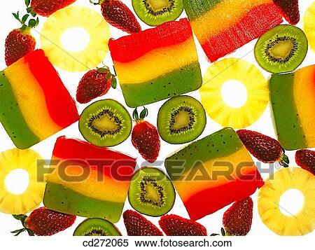 Stock Photography - Fruit jelly. Fotosearch