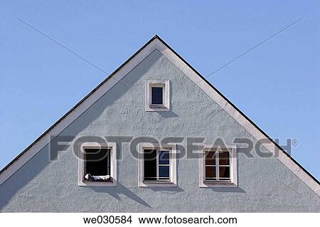 House with open windows, Neupfarrplatz, Ratisbone / Regensburg, Upper Palatinate, Bavaria, Germany View Large Photo Image Picture - House with open windows, Neupfarrplatz, Ratisbone / Regensburg, Upper Palatinate, Bavaria, Germany. Fotosearch