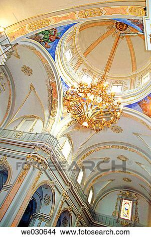Interior view of Church of Nuestra Se±ora (1730-1755), Foios. Valencia province, Comunidad Valenciana, Spain View Large Photo Image Picture - Interior view of Church of Nuestra Se±ora (1730-1755), Foios. Valencia province, Comunidad Valenciana, Spain. Fotosearch