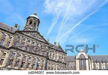 Koninklijk Paleis (Royal Palace), Dam Square. Amsterdam. Netherlands View Large Photo Image Stock Photo - Koninklijk Paleis (Royal Palace), Dam Square. Amsterdam. Netherlands. Fotosearch
