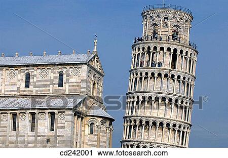 Leaning tower, Piazza dei Miracoli. Pisa. Tuscany, Italy View Large Photo Image Stock Image - Leaning tower, Piazza dei Miracoli. Pisa. Tuscany, Italy. Fotosearch