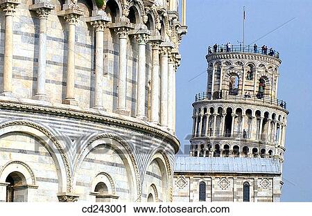 Leaning tower, Piazza dei Miracoli. Pisa. Tuscany, Italy View Large Photo Image Stock Image - Leaning tower, Piazza dei Miracoli. Pisa. Tuscany, Italy. Fotosearch