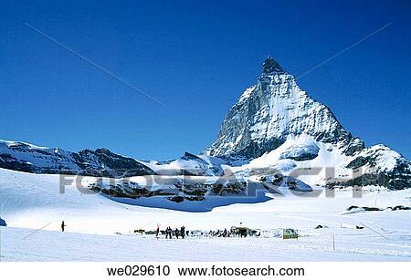 Stock Image - Matterhorn. Zermatt, Switzerland. Fotosearch
