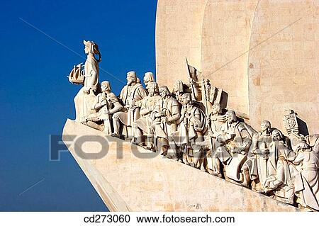 Monument to the Discoveries, Lisbon. Portugal View Large Photo Image Stock Image - Monument to the Discoveries, Lisbon. Portugal. Fotosearch