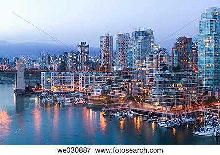 North of False Creek, Vancouver. British Columbia, Canada View Large Photo Image Stock Photo - North of False Creek, Vancouver. British Columbia, Canada. Fotosearch