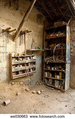 Old abandoned carpenter's workshop. Huesca, Arag? n, Spain View Large Photo Image Stock Image - Old abandoned carpenter's workshop. Huesca, Arag? n, Spain. Fotosearch