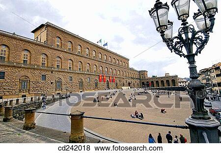 Palazzo Pitti. Florence. Tuscany, Italy View Large Photo Image Stock Photo - Palazzo Pitti. Florence. Tuscany, Italy. Fotosearch